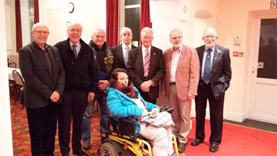 Exmouth Freemasons -Assistance for New Wheelchair