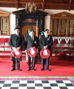 Exmouth Lodges Remembrance Day 2017