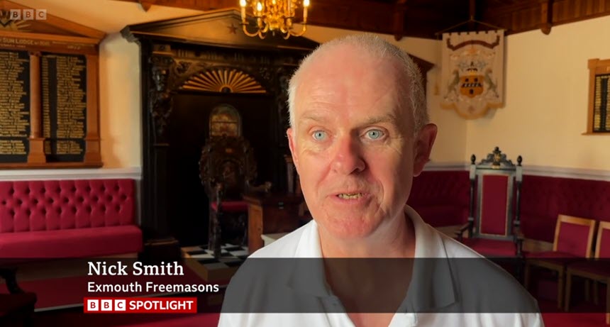 Exmouth Freemasons Interview - BBC Spotlight